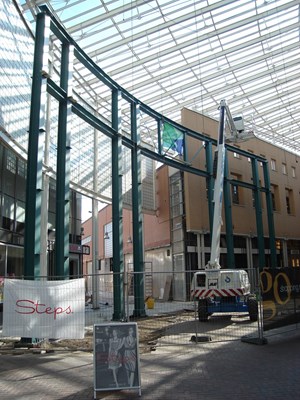 Geodesie - Bouw en Utiliteit, Winkelcentrum